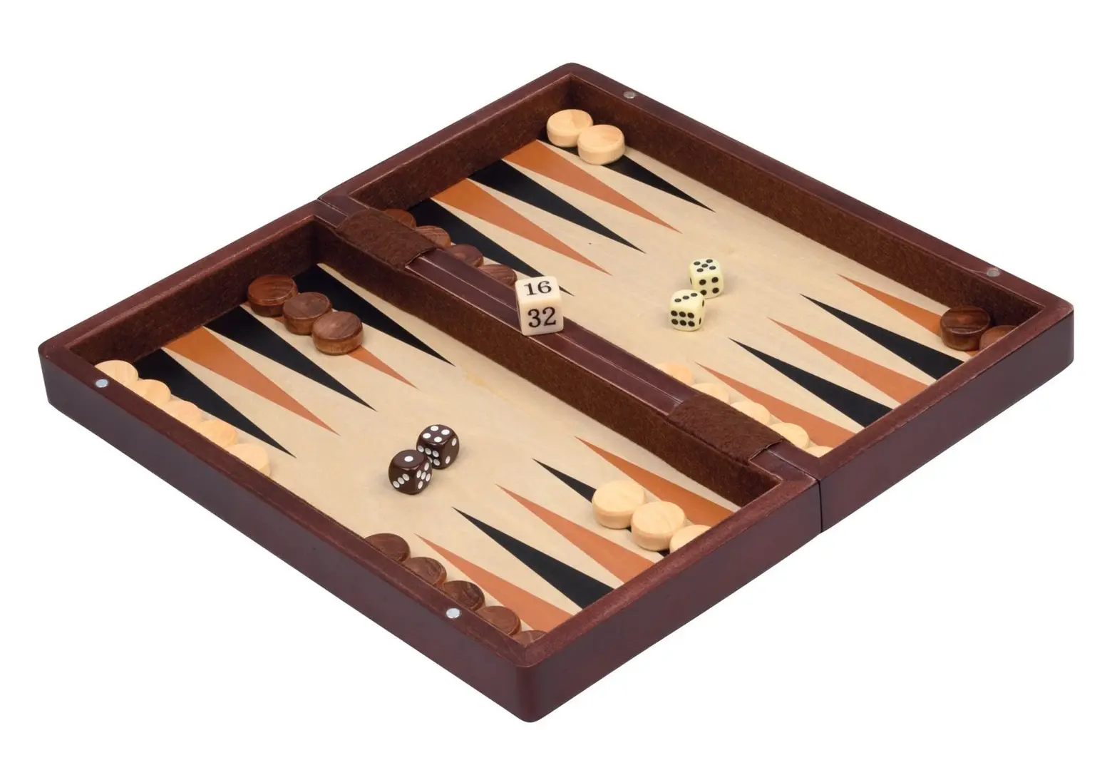 Joc de masa 3in1 Philos Germany 2516 (Brown/Beige)