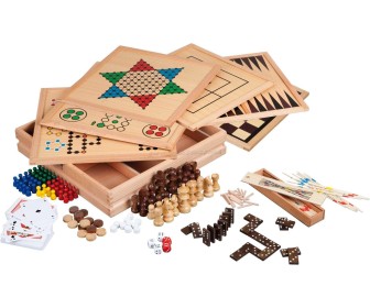 Настольная игра 5в1 Philos Germany 3101PH (Wood)