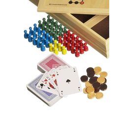 Настольная игра 5в1 Philos Germany 3102 (Wood) Thumb