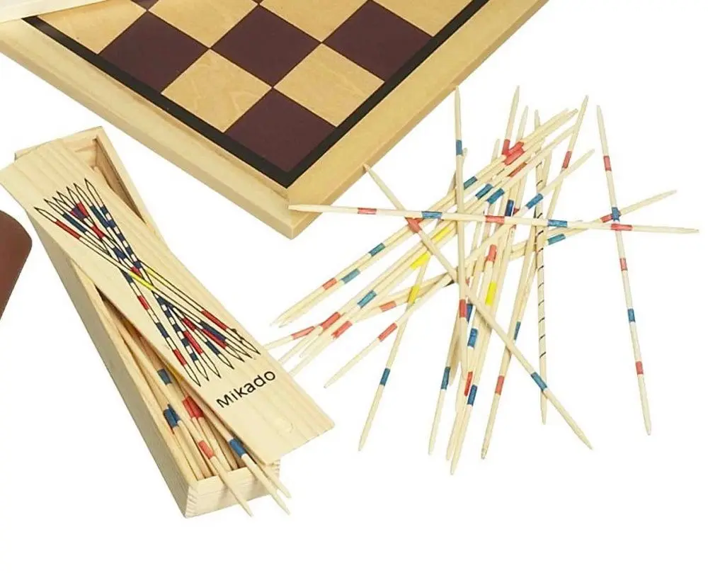 Настольная игра 5в1 Philos Germany 3102 (Wood)