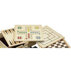 Настольная игра 8в1 Philos Germany 9960 (Wood) Thumb