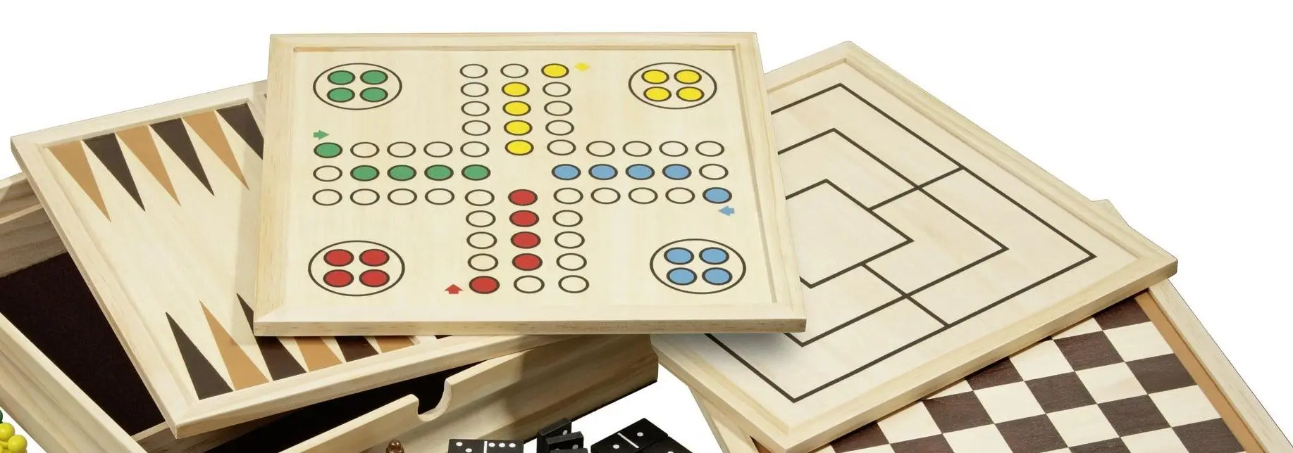 Настольная игра 8в1 Philos Germany 9960 (Wood)