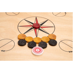 Joc de masa Philos Germany Carrom Mumbai 8207 (Wood) Thumb