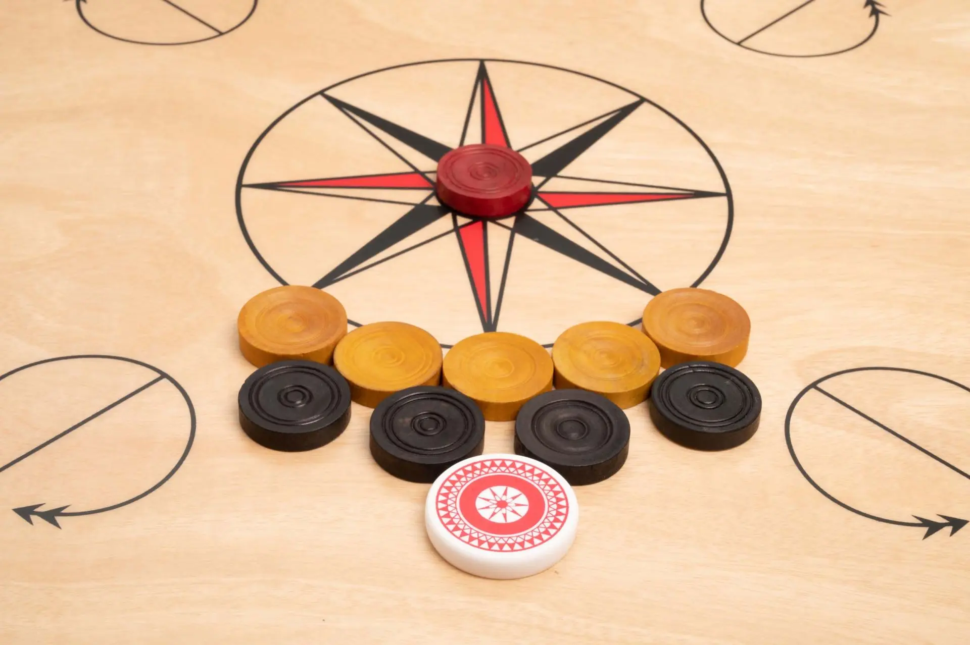 Joc de masa Philos Germany Carrom Mumbai 8207 (Wood)