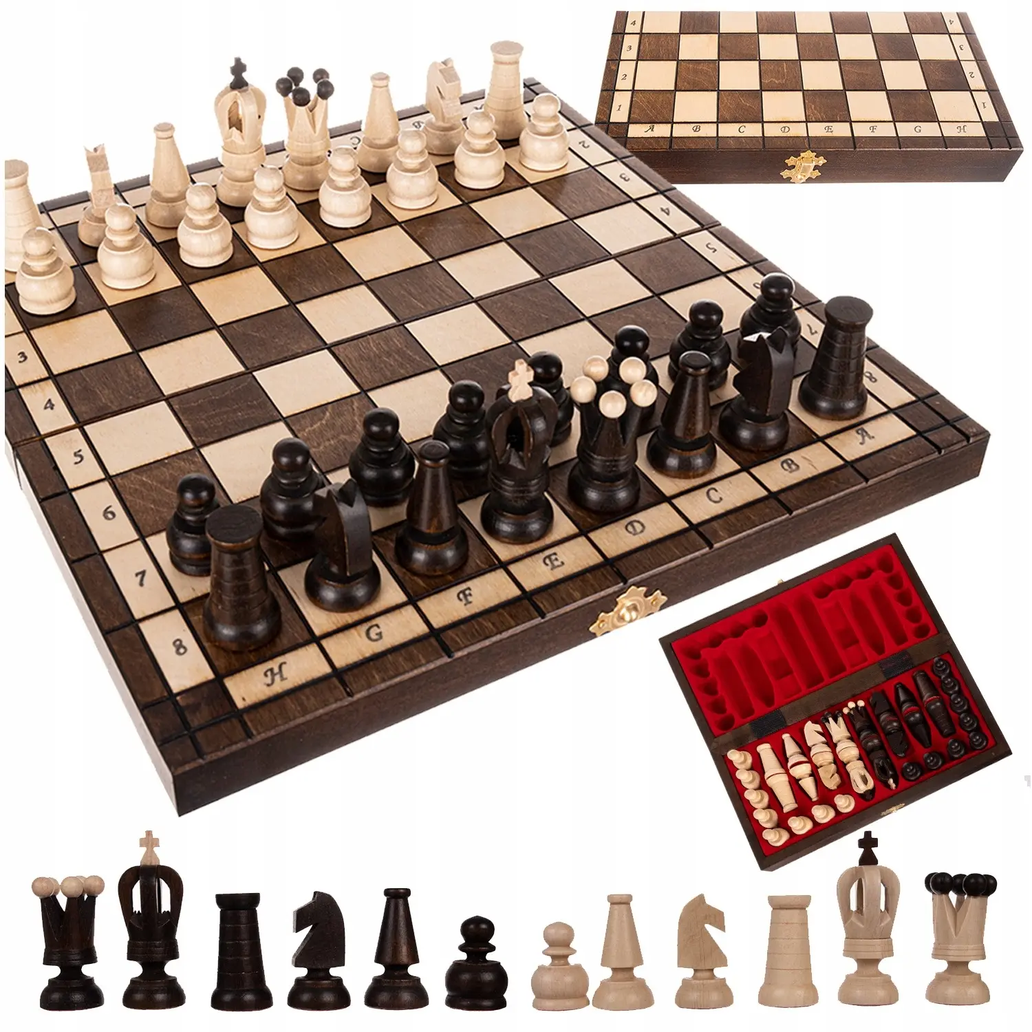 Joc de sah Ruhhy 26038 (Brown/Cream) - 2