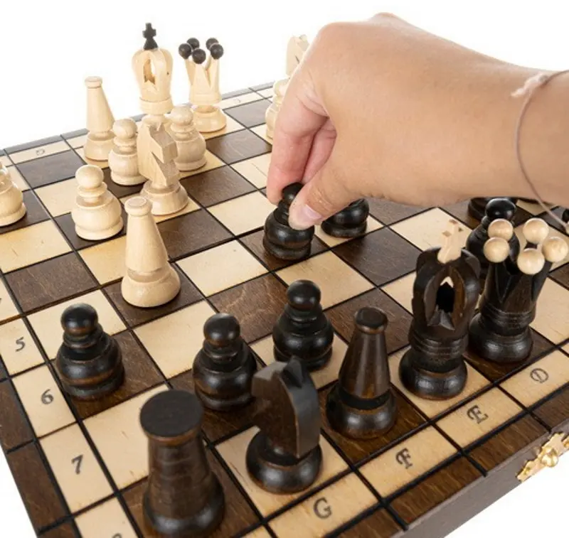 Joc de sah Ruhhy 26038 (Brown/Cream) - 3