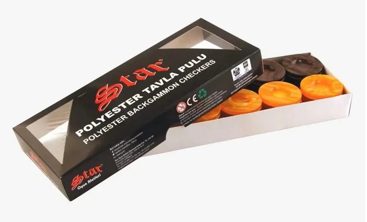 Set piese table Star Game Elite 1021477 (Brown/Orange)