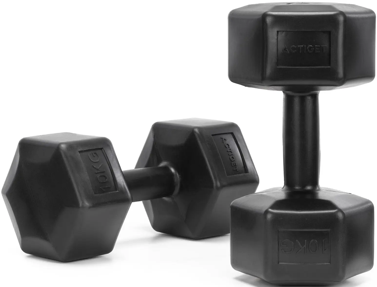 Гантели Actiget ACT0164 2x10kg (Black) - 2