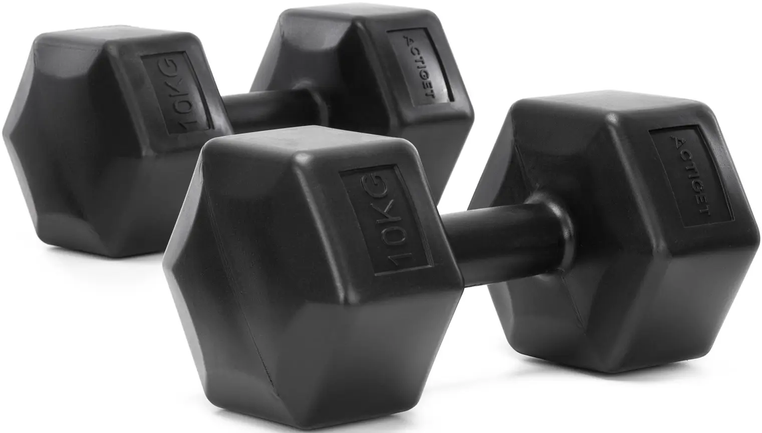 Гантели Actiget ACT0164 2x10kg (Black) - 3
