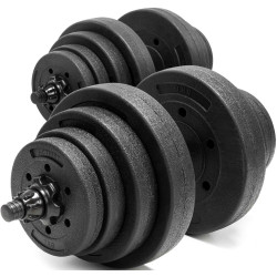 Гантели-штанга 2в1 Actiget ACT0043 20kg (Black) Thumb