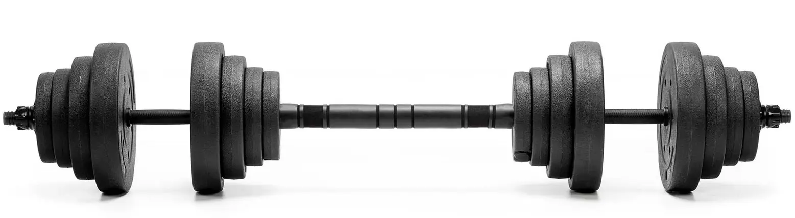 Гантели-штанга 2в1 Actiget ACT0043 20kg (Black) - 3
