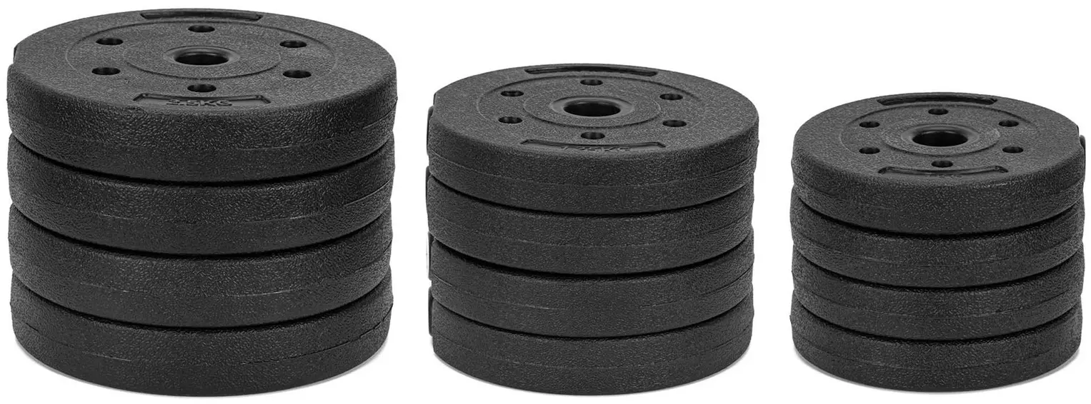 Гантели-штанга 2в1 Actiget ACT0043 20kg (Black) - 4