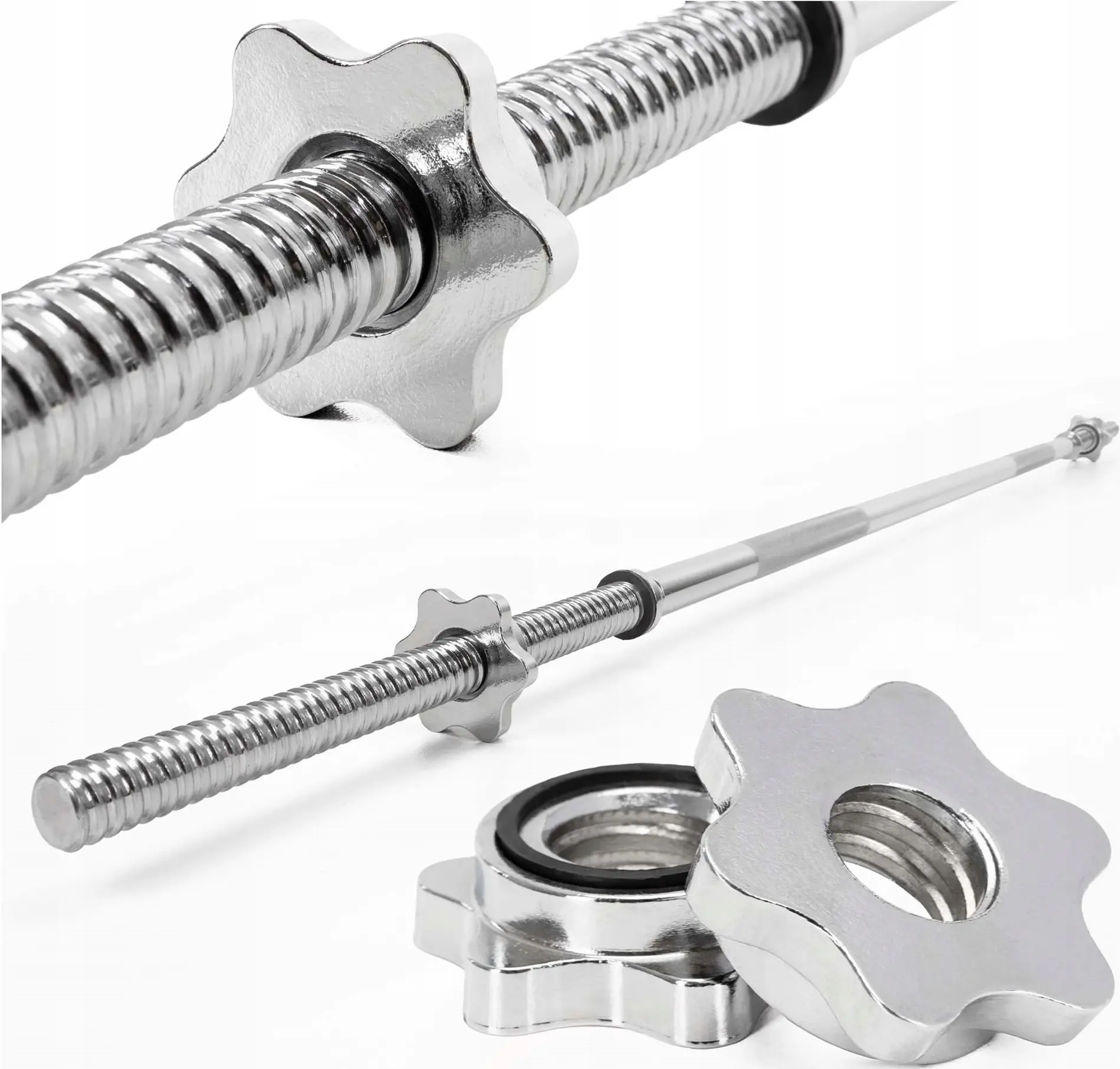 Гриф для штанги Actiget ACT0006 180cm (Chrome) - 4