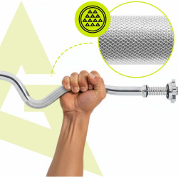 Гриф для штанги Actiget ACT0007 120cm (Chrome) Thumb
