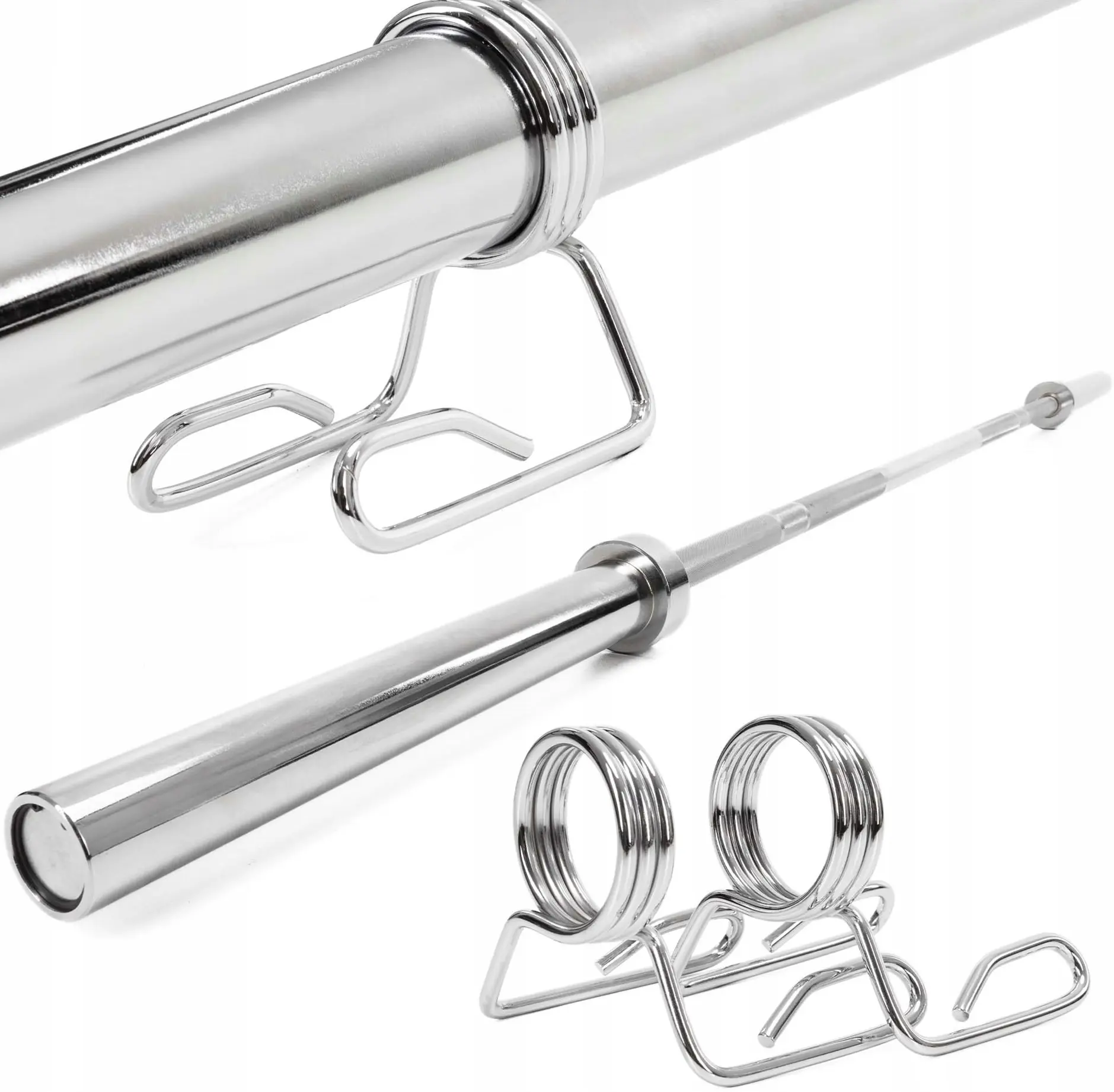 Гриф для штанги Actiget ACT0008 220cm (Chrome) - 6