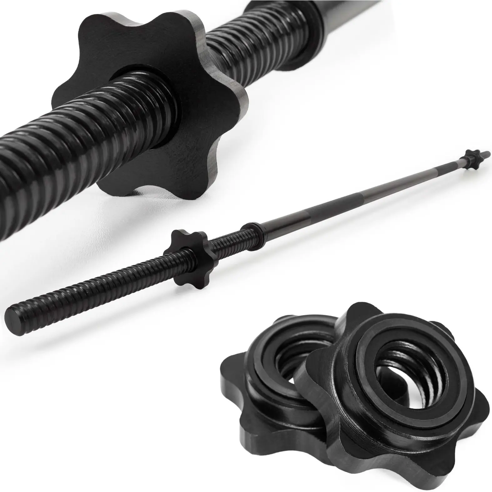 Bara pentru haltere Actiget ACT0011 180cm (Black) - 4
