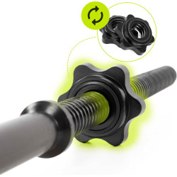 Bara pentru haltere Actiget ACT0011 180cm (Black) Thumb