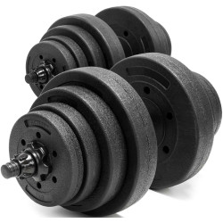 Набор гантели + штанга + гири 4в1 Actiget ACT0046 (Black) Thumb