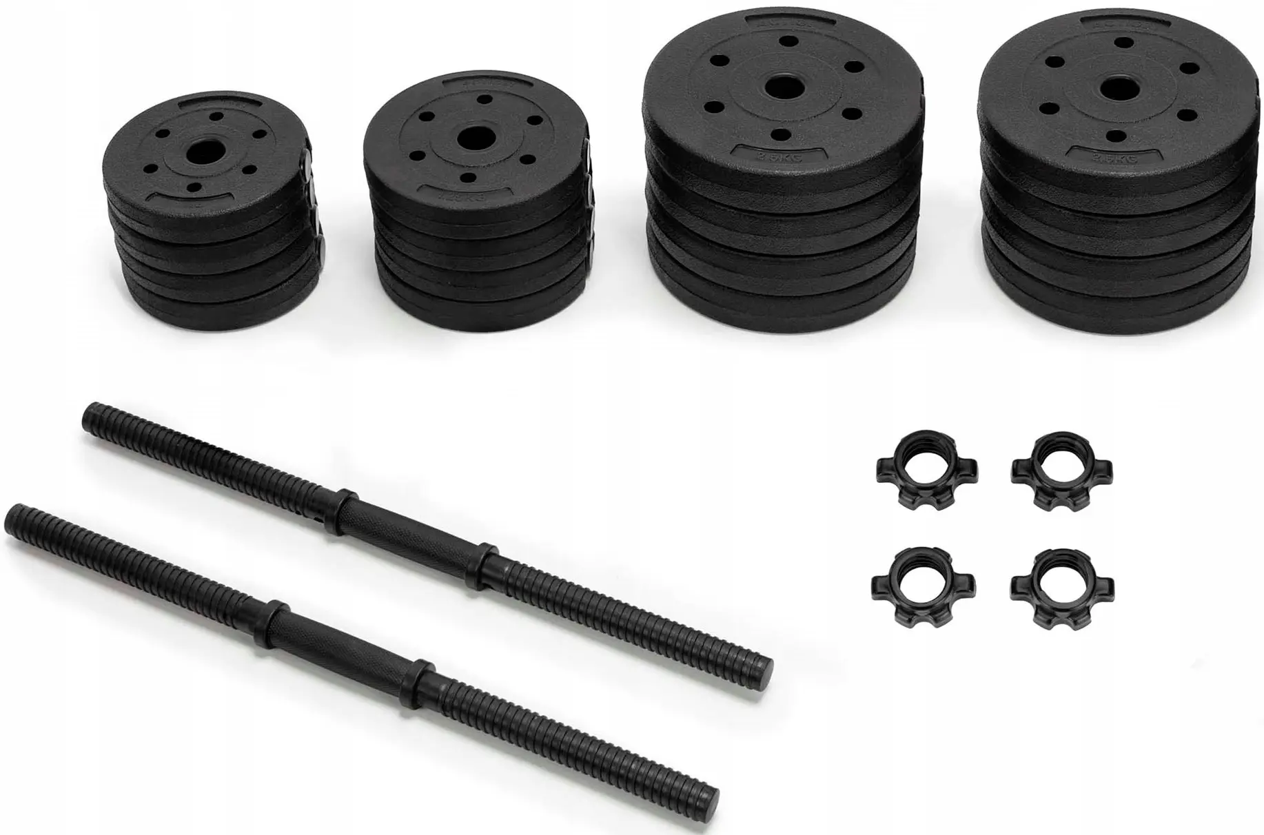 Регулируемые гантели Actiget ACT0042 2x15kg (Black) - 3