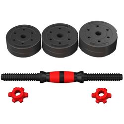 Gantera reglabila BodyFit BGR10 10kg (Black/Red) Thumb