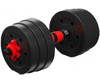 Гантель регулируемая BodyFit BGR10 10kg (Black/Red)