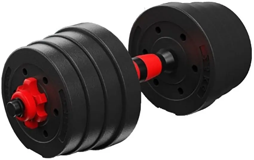 Gantera reglabila BodyFit BGR15 15kg (Black/Red)