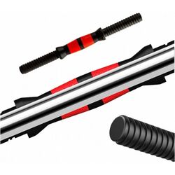 Gantere-haltera 2in1 BodyFit BGR20 20kg (Black/Red) Thumb