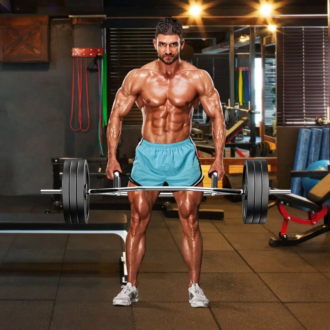 Bara hexagonala Costway SP37910SL (Silver)