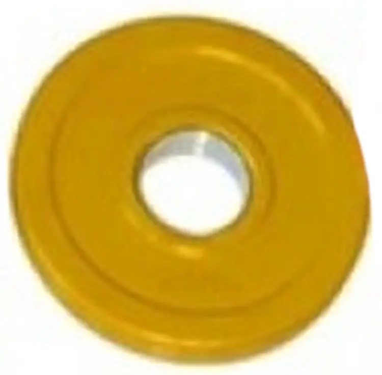 Диск обрезиненный Dayu Fitness DY-H-2012 2.5kg (Yellow) - 3