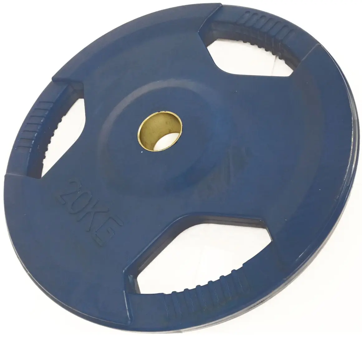 Disc cauciucat Dayu Fitness DY-H-2012 20 kg (Blue) - 2