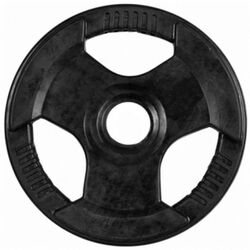 Диск обрезиненный Dayu Fitness OY25 25 kg (Black)