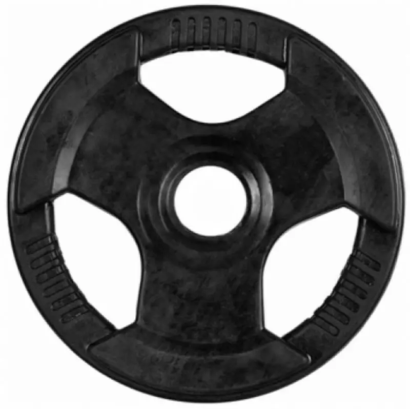 Диск обрезиненный Dayu Fitness OY25 25 kg (Black)