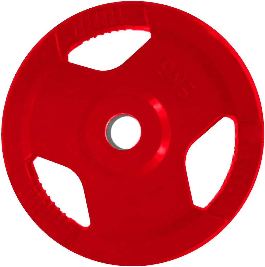 Диск обрезиненный олимпийский Dayu Fitness DY-H-2012 5kg (Red)