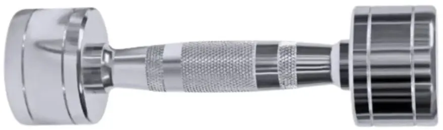 Gantera Dayu Fitness DY-DB-304 8kg (Chrome)