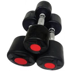 Гантель обрезиненная Dayu Fitness DY-DB-202 5kg (Black)