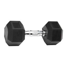 Gantera cauciucata Dayu Fitness GANT 2.5kg (Black)