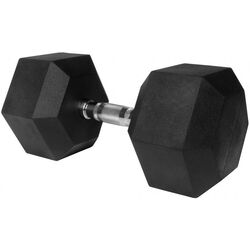 Гантель обрезиненная Dayu Fitness GANT 42.5kg (Black)