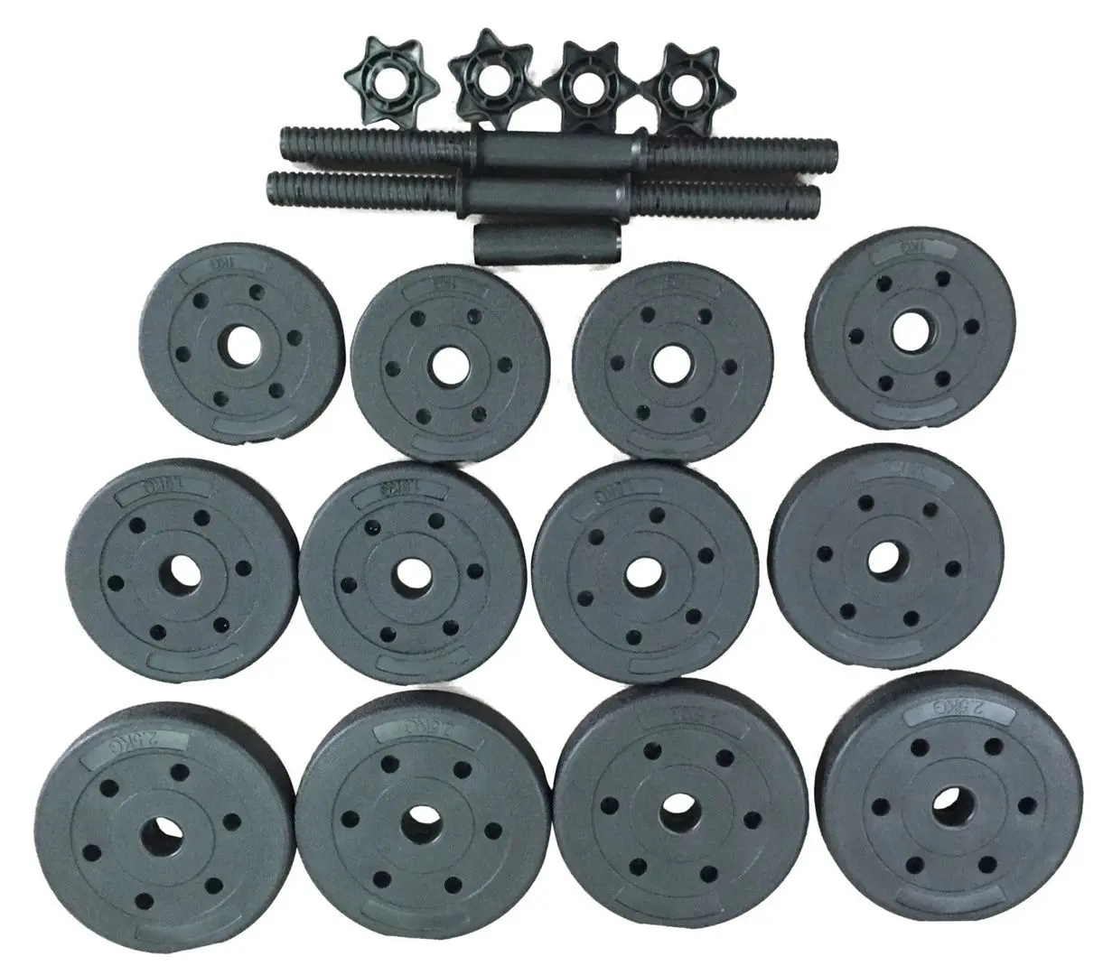 Гантели регулируемые Dayu Fitness DY-DB 32kg (Black) - 2