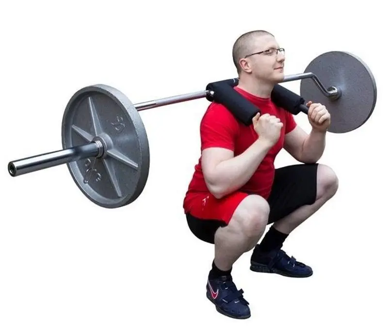 Гриф для штанги Dayu Fitness BR-069 (Chrome) - 3