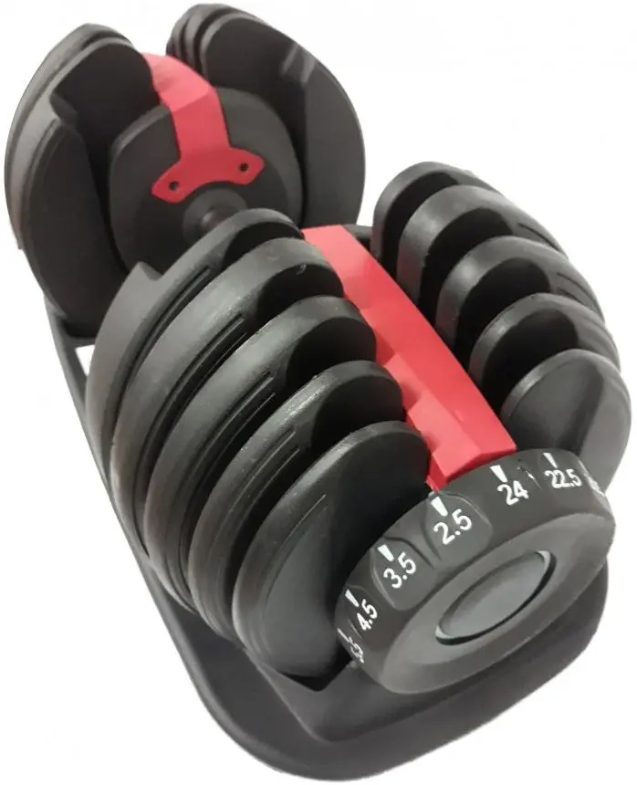 Gantera reglabila Dayu Fitness DY-DB-650 2.5-24kg (Black)