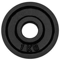 Диск олимпийский DHS LifeFit 1kg (Black)