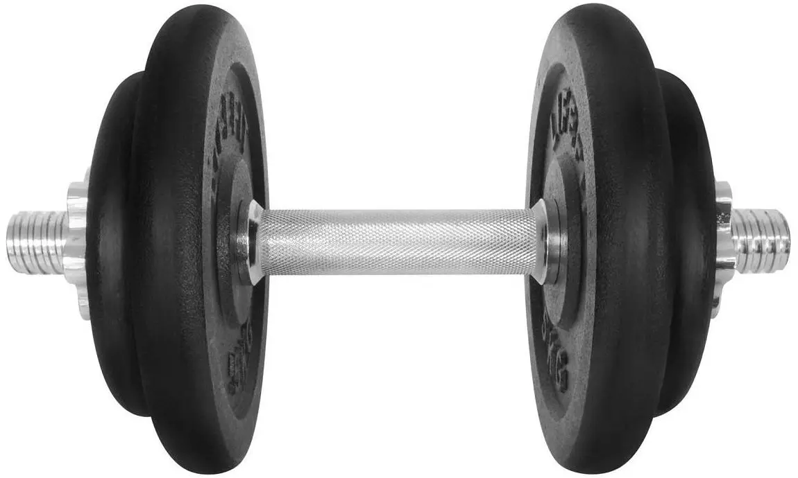 Гантель DHS Lifefit 17 kg (Black)