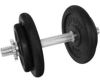 Гантель DHS Lifefit 17 kg (Black)