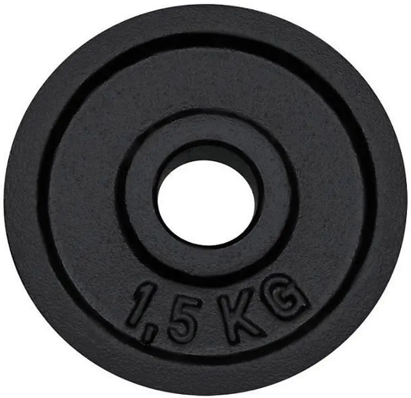Стальной диск DHS Lifefit 1.5 kg (Black)