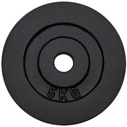 Disc din otel DHS Lifefit 5 kg (Black) Thumb