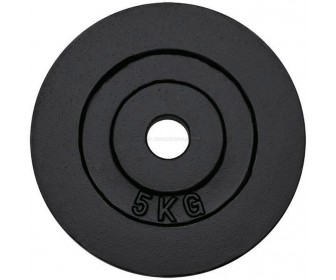 Стальной диск DHS Lifefit 5 kg (Black)