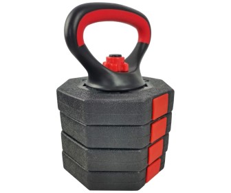 Регулируемая гиря EB Fit 1039176 2.5-10kg (Black/Red)