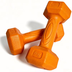 Гантель FitTronic DH2x1 2x1kg (Orange)