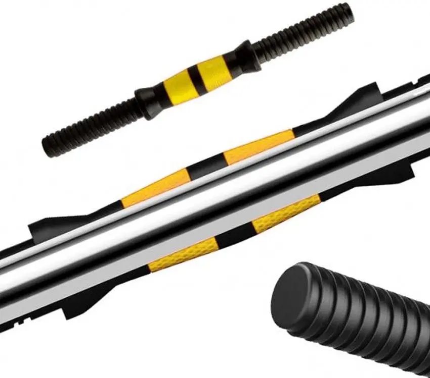 Gantera reglabila FitTronic FG10 10kg (Black/Yellow)