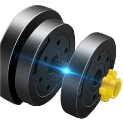 Gantera reglabila FitTronic FG15 15kg (Black/Yellow) Thumb